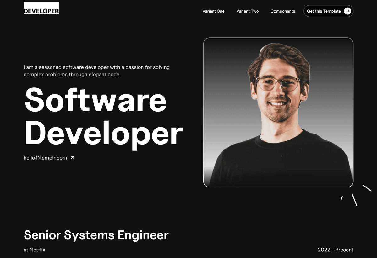 Developer Portfolio